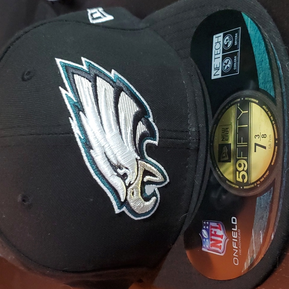 Philadelphia Eagles New with tags new Era 7 3/8 men's baseball cap